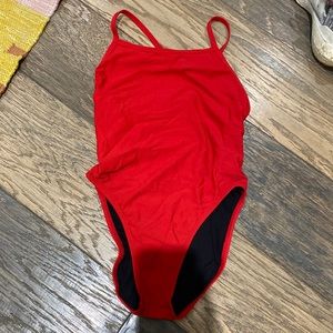 Red Jolyn One Piece Swimsuit